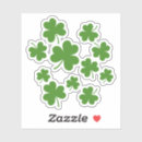 Search for 3 leaf stickers Shamrock