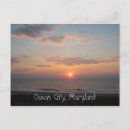 Search for ocean sunrise postcards Maryland