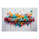 Search for congratulations posters Celebration