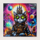 Search for space cat puzzles Colourful