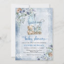 Search for brown teddy bear baby shower invitations Blue and brown