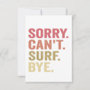 Search for funny surfing cards Beach