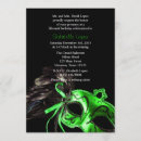 Search for masquerade ball invitations Green