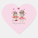 Search for heart owl stickers Illustration