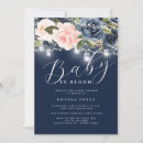 Search for light blue baby shower invitations Floral