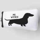 Search for dachshund golf head covers Silhouette