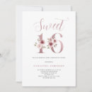 Search for classy sweet 16 invitations Sixteen