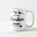 Search for adventure begins mugs Modern