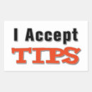 Search for tipping stickers Gratuity