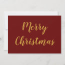 Search for gold christmas cards Minimalist