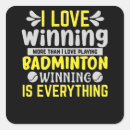 Search for i love badminton stickers Sports