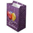 Search for glossy gift bags Birthday