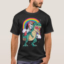 Search for t rex mens tshirts Rainbow
