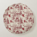 Search for red toile cushions Toile de jouy