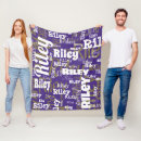 Search for sports blankets Purple