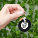 Search for logo white key rings Black and white