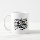 Search for kind words mugs Typography