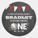 Search for baseball birthday stickers Come have a ball