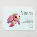 Search for sea turtle thank you cards Summer