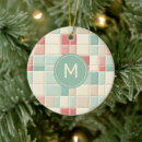 Search for pastel christmas tree decorations Geometric