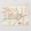 Search for london underground postcards Subway map