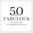 Search for bold stickers 50th birthday