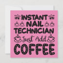 Search for technician cards Nail salon