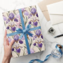 Search for iris wrapping paper Elegant