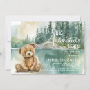 Search for explorer baby shower invitations Let the adventure begin