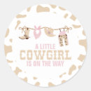 Search for pink cowgirl stickers Baby shower