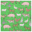 Search for farm animals fabric Livestock