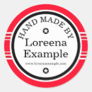 Search for dot business round stickers Stripes
