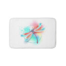 Search for dragonfly bath mats Watercolor
