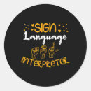 Search for interpretation stickers Language