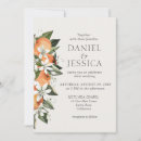 Search for orange blossom wedding invitations Botanical