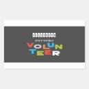 Search for volunteer stickers Modern