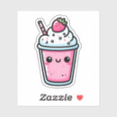 Search for milkshakes stickers Strawberry