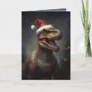 Search for prehistoric christmas cards Dinosaur
