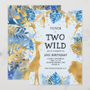 Search for two wild boy birthday invitations Cute