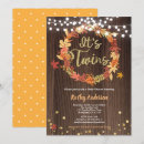 Search for rustic wood baby shower invitations Fall
