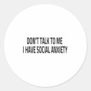 Search for social anxiety stickers Funny