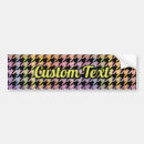 Search for pattern bumper stickers Colourful