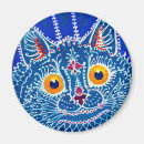 Search for psychedelic round magnets Louis wain