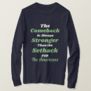 Search for comeback tshirts Quote