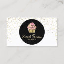 Search for treats business cards Cupcake