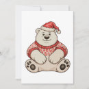 Search for bears christmas cards Santa