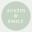 Search for hand lettered wedding stickers Simple