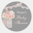 Search for burlap mason jar stickers Baby