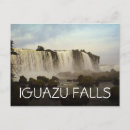 Search for iguazu falls national park postcards Waterfall