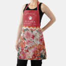 Search for pink and orange aprons Floral